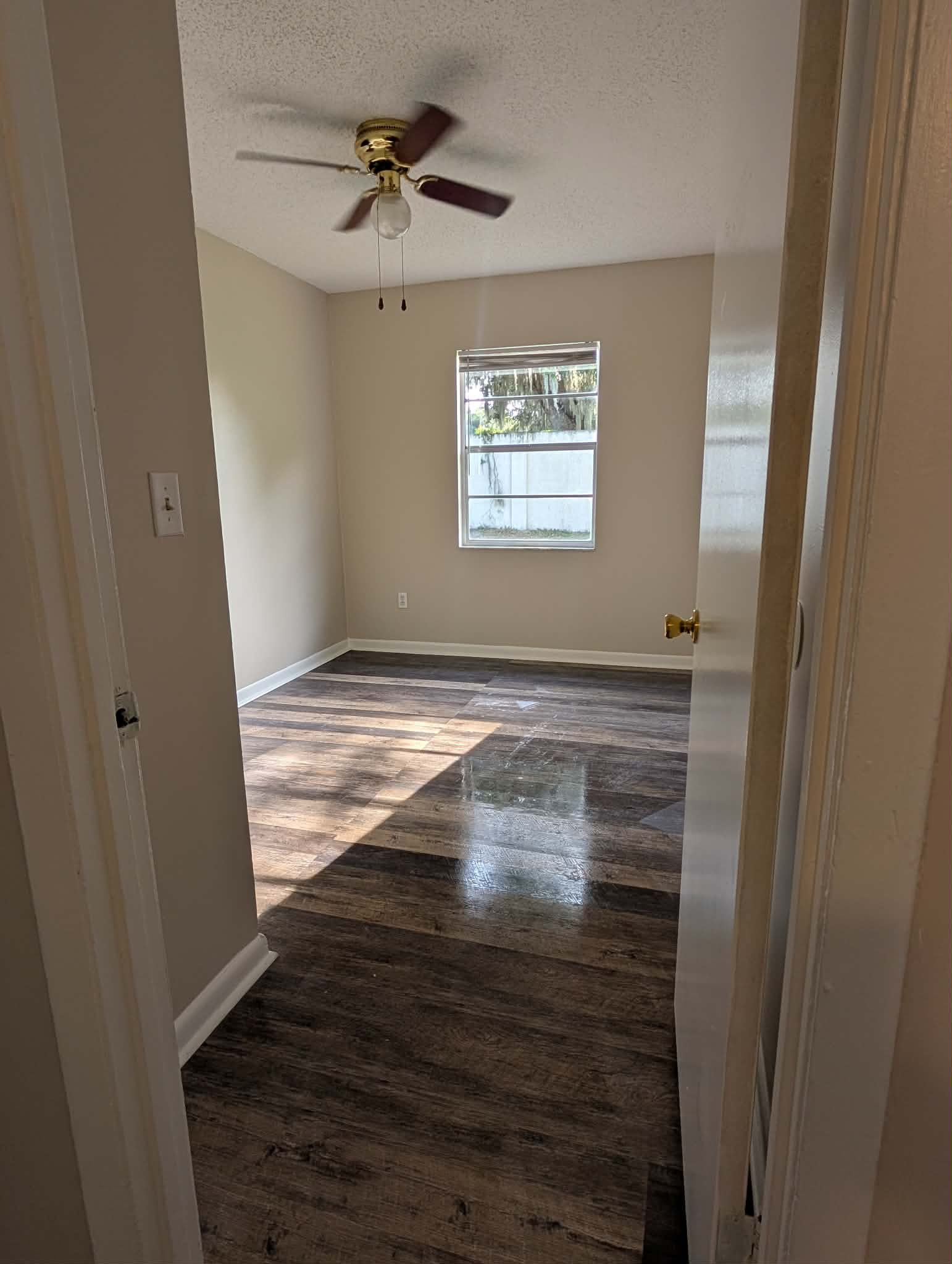Real job — freshly cleaned bedroom window letting in soft natural light